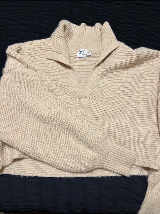 Princess Polly Sweaters - Princess polly cropped baggy sweater
